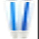 Aoba Clear Chopsticks, Dishwasher Safe, Smart Blue, 9.1 inches (23 cm)