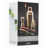 BarCraft Cocktail Making Kit (6-Piece Gift Set) -Brass Finish, 2, 28 x 32 x 28 cm view 3