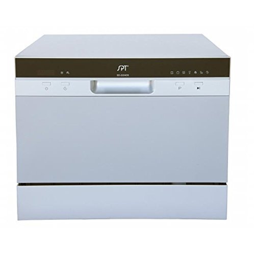 Sunpentown SD-2224DS Countertop Dishwasher with Delay Start in Silver /RM#G4H4E54 E4R46T32520584