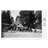 Lantern Press 36x54 Inch Giclee Art Print Wall Decor, Long Barn, California, Exterior View of the Long Barn Lodge view 1