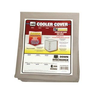 Dial 34 in. H x 28 in. W Polyester Gray Evaporative Cooler Cover