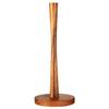 Premier Housewares Roll Holder Relief Kitchen Roll Holder, Acacia Wood Brown view 1