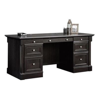 BOWERY HILL Executive Desk in Wind Oak