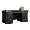 BOWERY HILL Executive Desk in Wind Oak view 1
