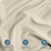 Bare Home Bedding Duvet Cover Queen Size - Premium 1800 Super Soft Collection - Lightweight, Cooling Duvet Cover - Soft Breathable Bedding (Queen, Sand) view 2