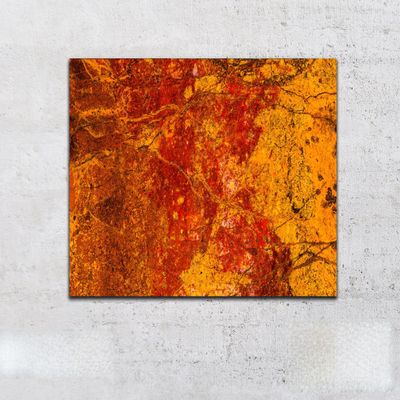 Abstract Rock Art Canvas Print, 20x30 or 32x48 Gallery Wrap 'Bone Sunset II' (32x48 Inches)