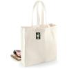 Westford Mill 623 Fairtrade Classic Shopper, Natural view 4