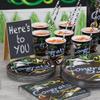 Mini Chalkboard Easel with Chalk (6.5" x 4") - Perfect for Party Food Labels, Drink Signs, and Custom Name Cards (1 Pc.) view 4