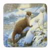 Caroline's Treasures ASA2187RUG Winter Otter Machine Washable Memory Foam Mat, Bathroom Rug, Non-Slip Bath Mat, Durable Thick Washable Rugs for Kitchen, Bathroom Quick Dry, Decorative Artwork, view 1