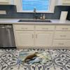 Caroline's Treasures ASA2187RUG Winter Otter Machine Washable Memory Foam Mat, Bathroom Rug, Non-Slip Bath Mat, Durable Thick Washable Rugs for Kitchen, Bathroom Quick Dry, Decorative Artwork, view 3