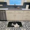 Caroline's Treasures AMB1321RUG Boston Terrier Beauty Machine Washable Memory Foam Mat, Bathroom Rug, Non-Slip Bath Mat, Durable Thick Washable Rugs for Kitchen, Bathroom Quick Dry, Decorative Artwork view 3