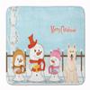 Caroline's Treasures Merry Christmas White German Shepherd Floor Mat, 19" x 27", Multicolor view 1
