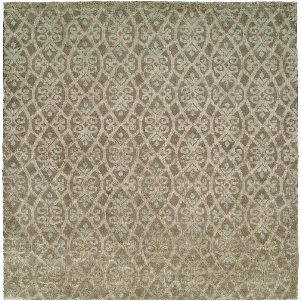 Kalaty GR-674 2610 Gramercy Area Rug, 2'6" x 10', Grey/Terracotta