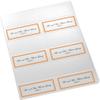 Double Line Border Printable Place Cards, Orange, Set of 60 (10 Sheets), Laser & Inkjet Compatible - Wedding, Party, Dinner, and Special Events - Made in the USA view 4