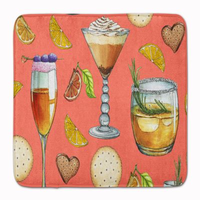 Caroline's Treasures BB5201RUG Drinks & Cocktails Salmon Floor Mat, Multicolor, 19" H x 27" W