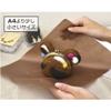 (Sasagawa) Takajirushi Wrapping Paper, 35-96, Original Works Cut Thin Paper, Brown, 200 Sheets view 3