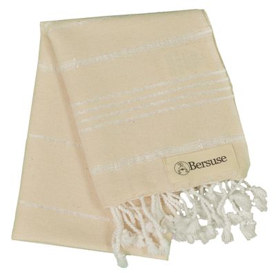 Bersuse Anatolia Bathroom Hand Towels - Premium Cotton Hand Towel for Face - Absorbent, Soft, Lightweight, Space-Saving, Quick-Drying Decorative Turkish Hand Towels - (Set of 12)
