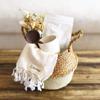 Bersuse Anatolia Bathroom Hand Towels - Premium Cotton Hand Towel for Face - Absorbent, Soft, Lightweight, Space-Saving, Quick-Drying Decorative Turkish Hand Towels - (Set of 12) view 3