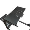 GTR Simulator GTA-F Model Racing Cockpit | Silver Frame with Triple/Single Monitor Stand | Adjustable Leatherette Seat | Stable & Ergonomic | Compatible with All Wheels & Pedals for PC & Console view 3