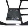GTR Simulator GTA-F Model Racing Cockpit | Silver Frame with Triple/Single Monitor Stand | Adjustable Leatherette Seat | Stable & Ergonomic | Compatible with All Wheels & Pedals for PC & Console view 4