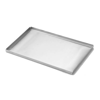 American Metalcraft ST10 Tray W Sides, Ss' Satin, 10"L