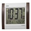 Citizen Atomic Alarm Clock Digital R188 Place and Hanging Calendar Temperature and Humidity Display Brown Citizen 8rz188  006 view 1