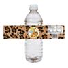 Adore By Nat Jungle Safari Party Water Bottle Labels Animal Print Baby Shower Party Drink Stickers - Set of 12 view 2