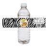 Adore By Nat Jungle Safari Party Water Bottle Labels Animal Print Baby Shower Party Drink Stickers - Set of 12 view 3