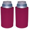 Blank Thick Foam Old School Can Cooler (2 Pack, Fuchsia) view 1