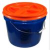 Blue 5 Gallon 90 mil Bucket with Gamma Seal Lid (Orange) view 1