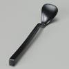  Black Handy Spoon [6.5 x 1.3 x 2.2 x 2.2 inches (16.6 x 3.2 x 5.5 cm), 0.8 oz (24 g), Cutlery, Restaurant, Ryokan, Japanese Tableware, Stylish, view 1