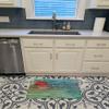 Caroline's Treasures 8984RUG Abstract Sunset on the Water Machine Washable Memory Foam Mat, Bathroom Rug, Non-Slip Bath Mat, Durable Thick Washable Rugs for Kitchen, Bathroom Quick Dry, Decorative Art view 3