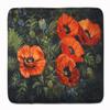 Caroline's Treasures BDBA0007RUG Poppies by Daphne Baxter Machine Washable Memory Foam Mat, Bathroom Rug, Non-Slip Bath Mat, Durable Thick Washable Rugs for Kitchen, Bathroom Quick Dry, Decorative Art view 1
