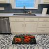 Caroline's Treasures BDBA0007RUG Poppies by Daphne Baxter Machine Washable Memory Foam Mat, Bathroom Rug, Non-Slip Bath Mat, Durable Thick Washable Rugs for Kitchen, Bathroom Quick Dry, Decorative Art view 3