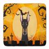 Caroline's Treasures BB1803RUG Halloween Doberman Floor Mat, 19" x 27", Multicolor view 1