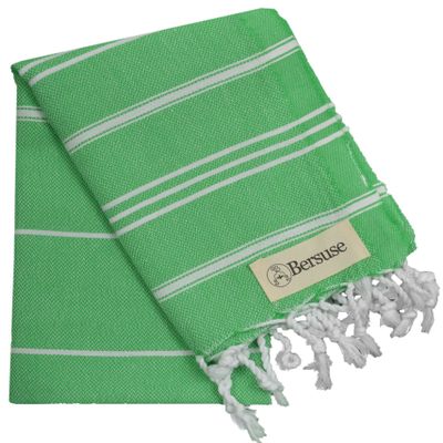 Bersuse Anatolia Bathroom Hand Towels - Premium Cotton Hand Towel for Face - Absorbent, Soft, Lightweight, Space-Saving, Quick-Drying Decorative Turkish Hand Towels - (Set of 12)