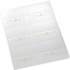 Intertwined Star of David Flourish Jewish Printable Place Cards, Gold (Choose Color), Set of 60 (10 Sheets), Laser & Inkjet Printers - Wedding, Party, Dinner, and Special Events view 3
