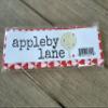 Appleby Lane 100% Cotton Gift Bags (Standard Set, Red), Set of 5 bags: three 16"x12" and two 10"x8" view 3
