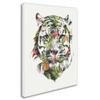 Tropical Tiger by Robert Farkas, 18x24-Inch Canvas Wall Art view 2