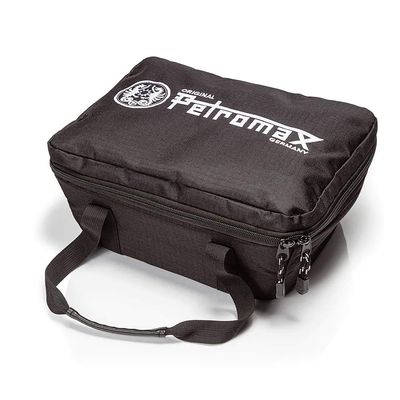 Petromax Loaf Pan Transport Bag, Safe and Reinforced Padded Carry Tote with Pockets for Taking Your Cast Iron Bakeware to Parties or for Camping, Fits 5.8 Qt Loaf Pans