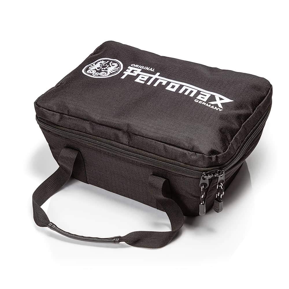 Petromax Loaf Pan Transport Bag, Safe and Reinforced Padded Carry Tote with Pockets for Taking Your Cast Iron Bakeware to Parties or for Camping, Fits 5.8 Qt Loaf Pans