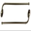 Urbanest Set of 2 Swing Arm Rods, 3/4-inch Diameter, 14-inch to 24-inch, Antique Gold view 1