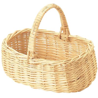 (Yamashita kogei) Yamasita Craft 81161000 Storage Basket with Long Willow Corner