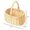 (Yamashita kogei) Yamasita Craft 81161000 Storage Basket with Long Willow Corner view 2