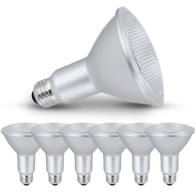 Xtricity PAR 30 led Bulbs Dimmable Long Neck Bulb, 11W led Flood Light Bulbs 75 watt Equivalent, 800 Lumens, 3000k Soft White, 120V, Indoor/Outdoor, Energy Star Certified, UL Listed (6 Pack)