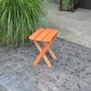 A & L Furniture Folding Coffee Table, Natural Stain view 1