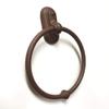 Wood Technology Towel Ring in Rust view 2