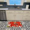 Caroline's Treasures 6140RUG Red Chairs Patio View Floor Mat, 19" x 27", Multicolor view 3