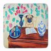 Caroline's Treasures 7253RUG Pug Machine Washable Memory Foam Mat, Bathroom Rug, Non-Slip Bath Mat, Durable Thick Washable Rugs for Kitchen, Bathroom Quick Dry, Decorative Artwork, view 1