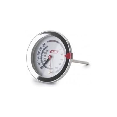 IBILI Food/Oven Thermometer with Probe, Stainless Steel Silver/White, 13 x 7 x 30 cm